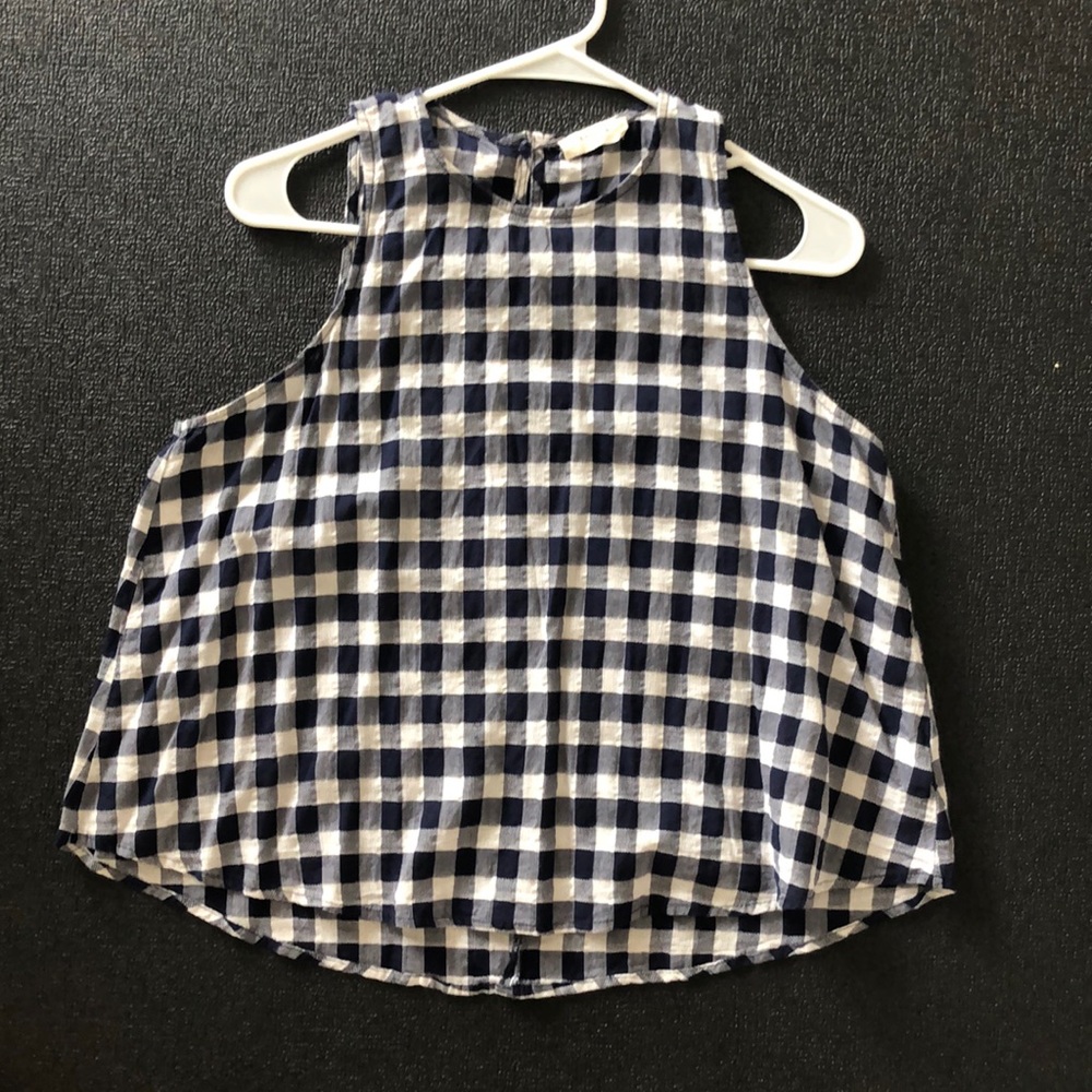 Gingham Tank Top